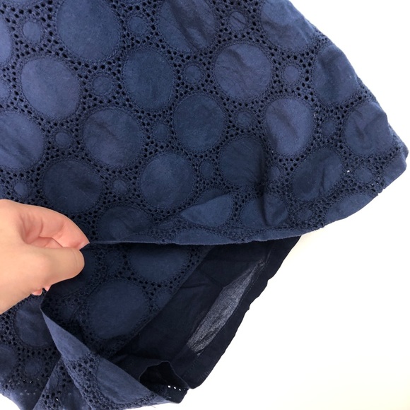 Banana Republic Navy Blue 100% Cotton Dress - Picture 6 of 9